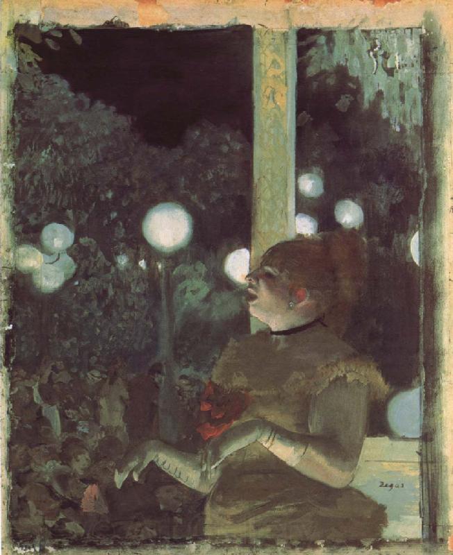 Edgar Degas The Song of the Dog Norge oil painting art